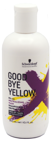 Schwarzkopf Goodbye Yellow Neutralisierendes Shampoo 300ml